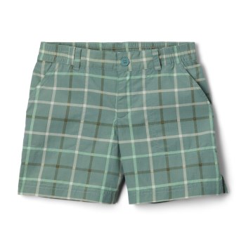 Columbia Silver Ridge Novelty, Pantalones Cortos Verdes Para Niña | 082569-GMA